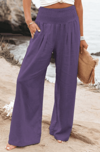 Trendy Palazzo Pants with Boho Flair – Yasmin