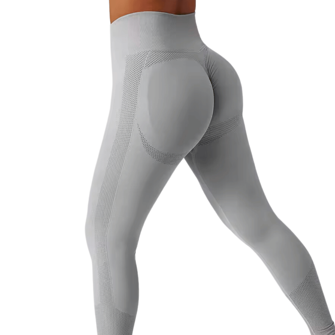Legginsy sportowe damskie z wysokim stanem – FlexFit