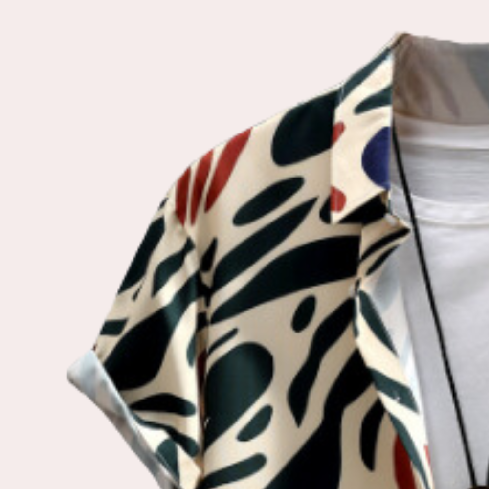 Casual Short-Sleeve Shirt for Men - Rafael
