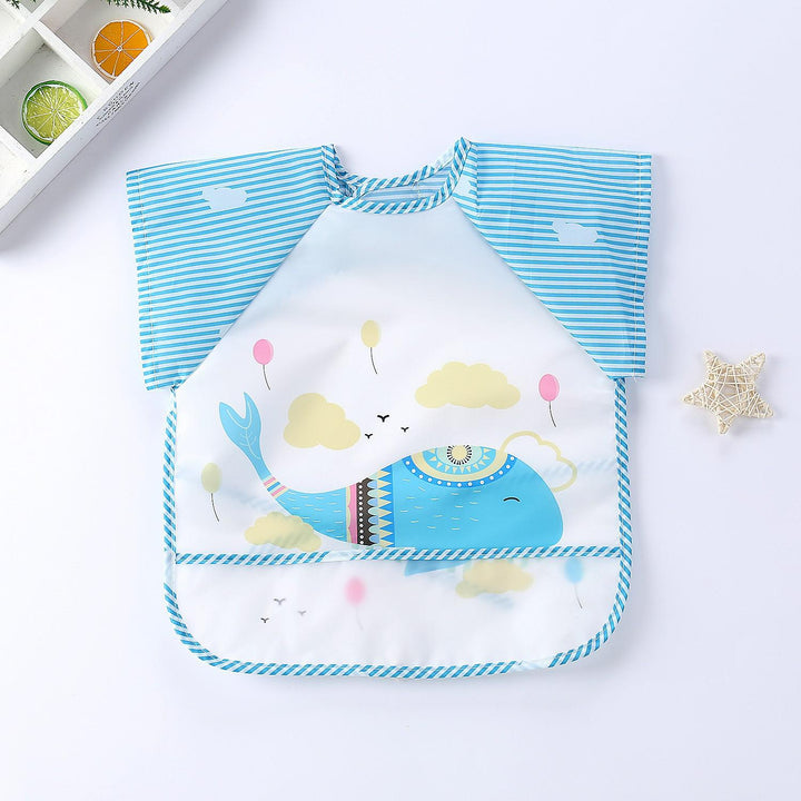Waterproof Baby Bib with Sleeves