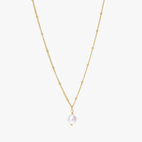 Baroque Pearl Pendant Necklace - Anisa