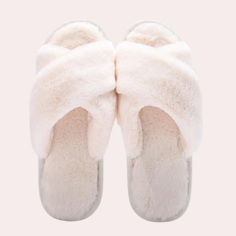 Warm Crossband Slippers for Women - Maëlle