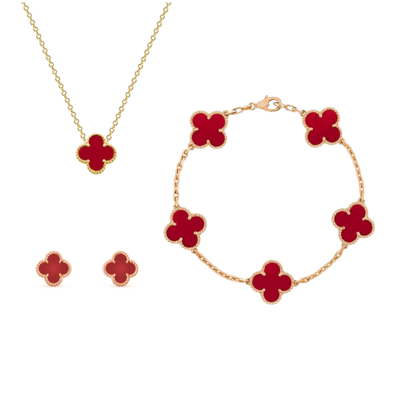 Stylish Clover Jewelry Set – Aurora