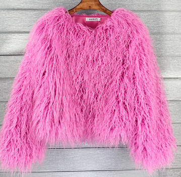Stylish Women's Faux Fur Coat – Soraya