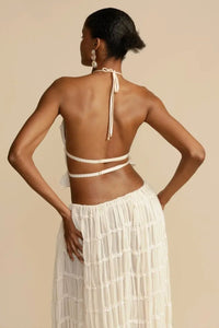 Backless Chiffon Set – Calysta