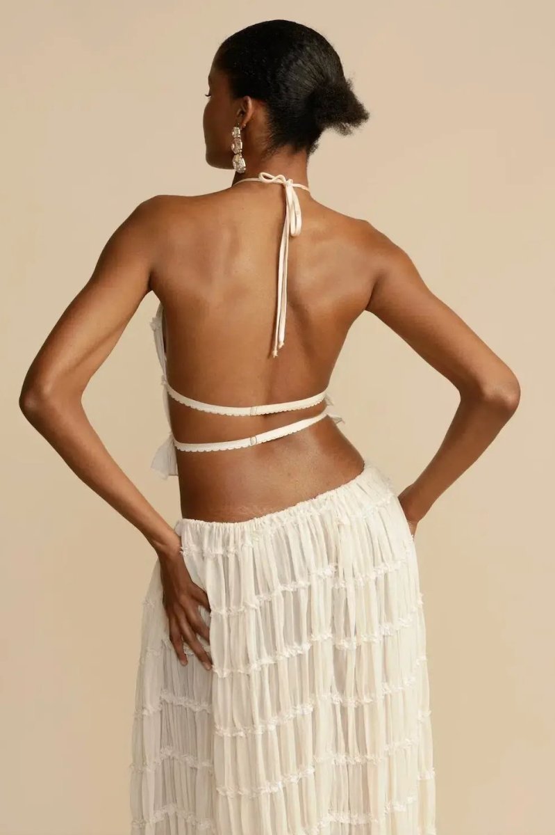 Backless Chiffon Set – Calysta