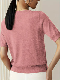 Spring Sweater with Short Sleeves – Mira