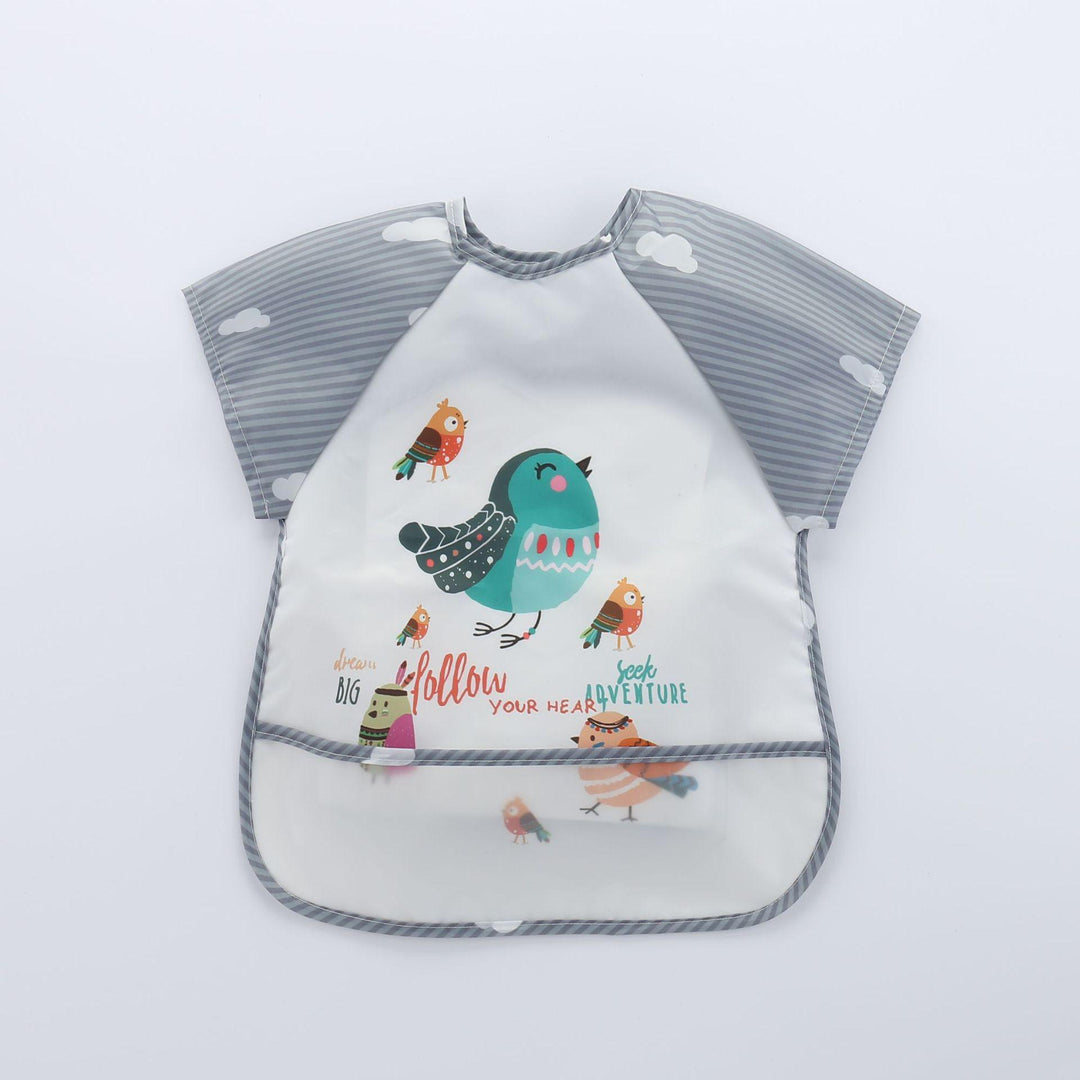 Waterproof Baby Bib with Sleeves