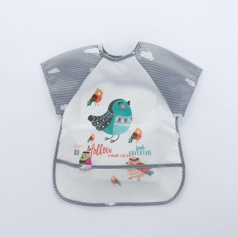 Waterproof Baby Bib with Sleeves