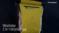 Torba rowerowa 3 w 1 na bagażnik - Max