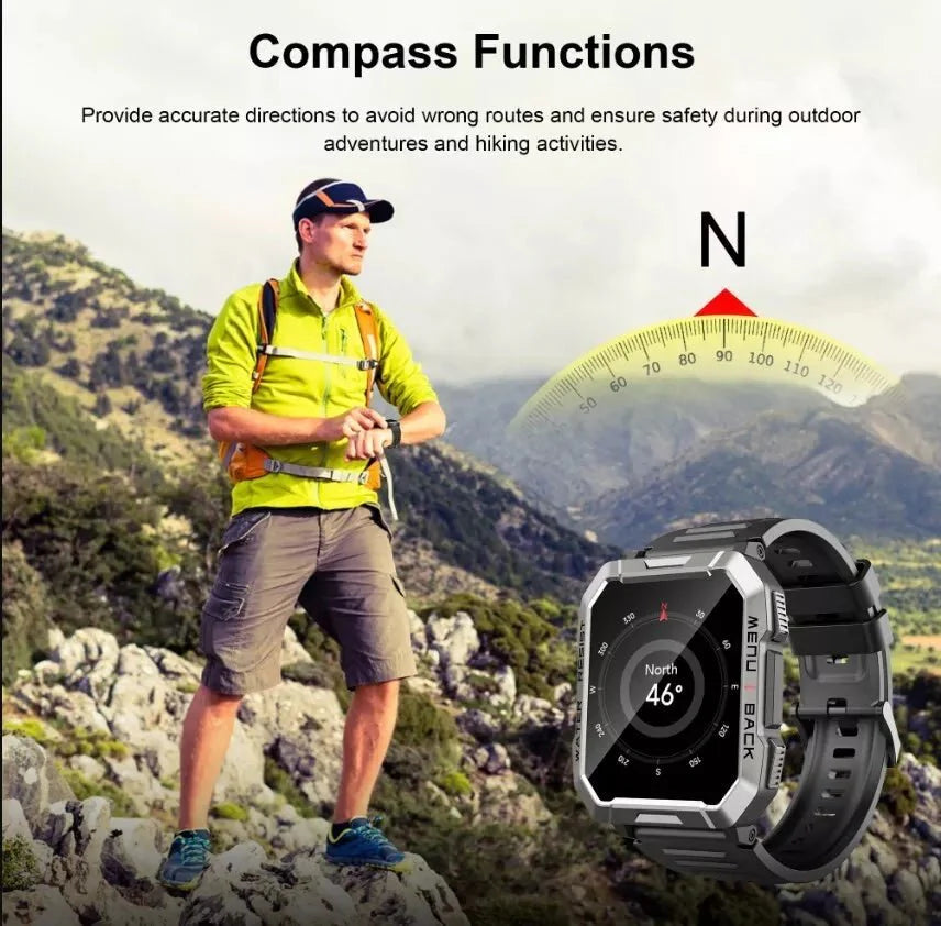 Rugged Smartwatch for Adventurers - TrailMate