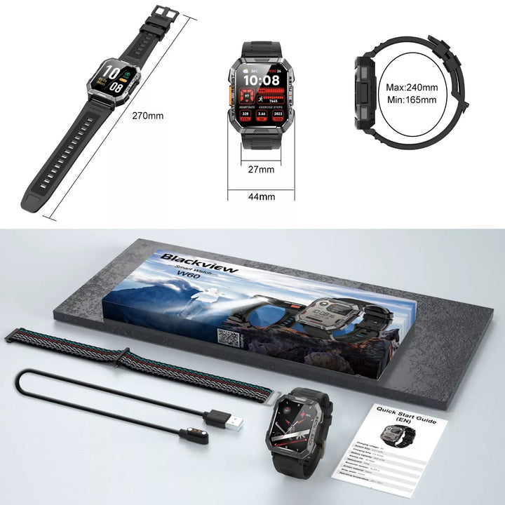Rugged Smartwatch for Adventurers - TrailMate