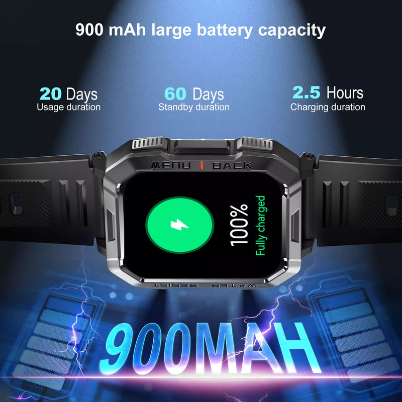 Rugged Smartwatch for Adventurers - TrailMate