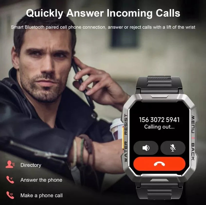 Rugged Smartwatch for Adventurers - TrailMate