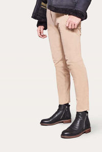 Stylish Leather Men's Boots - Milan