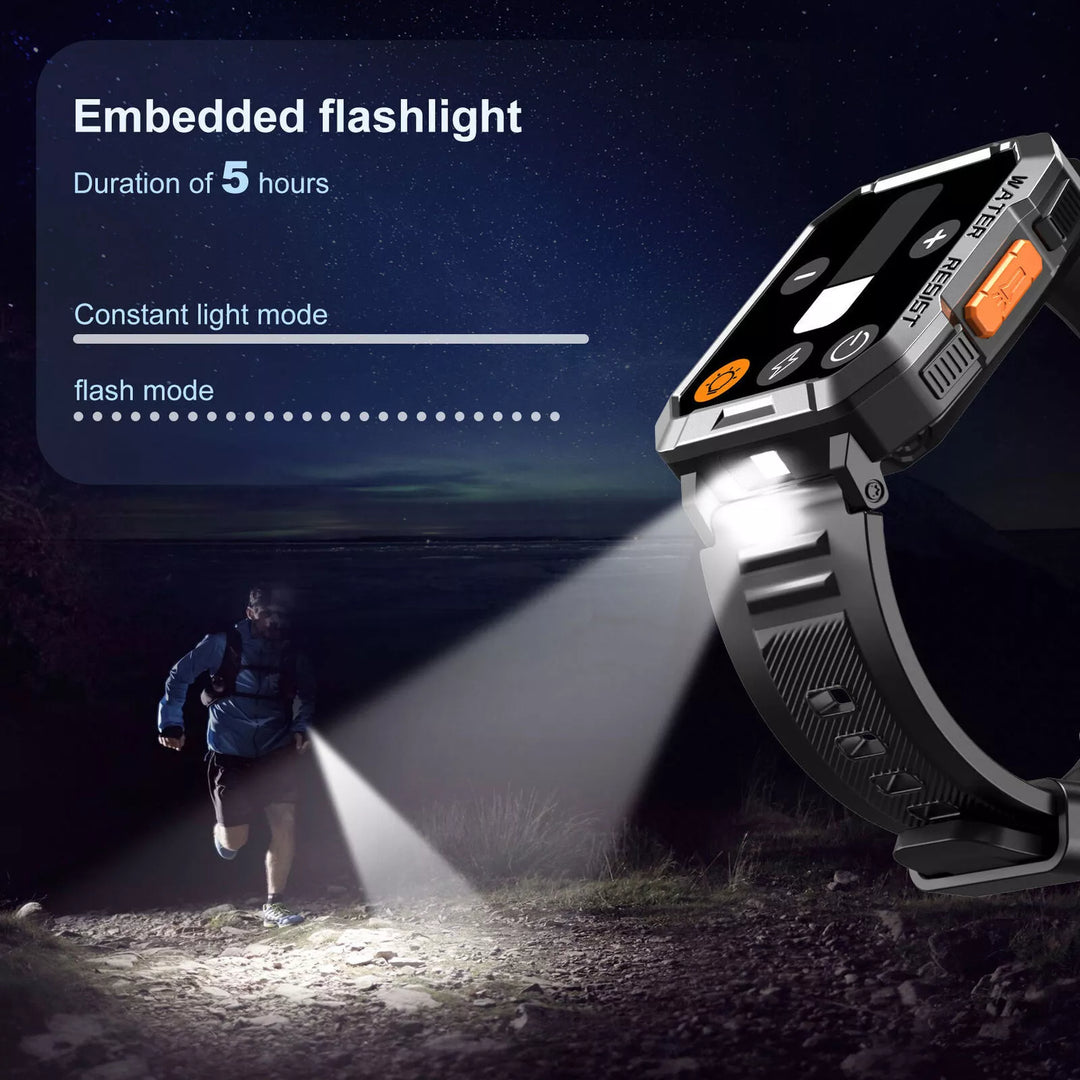 Rugged Smartwatch for Adventurers - TrailMate