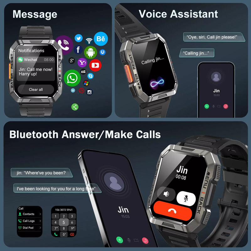 Rugged Smartwatch for Adventurers - TrailMate