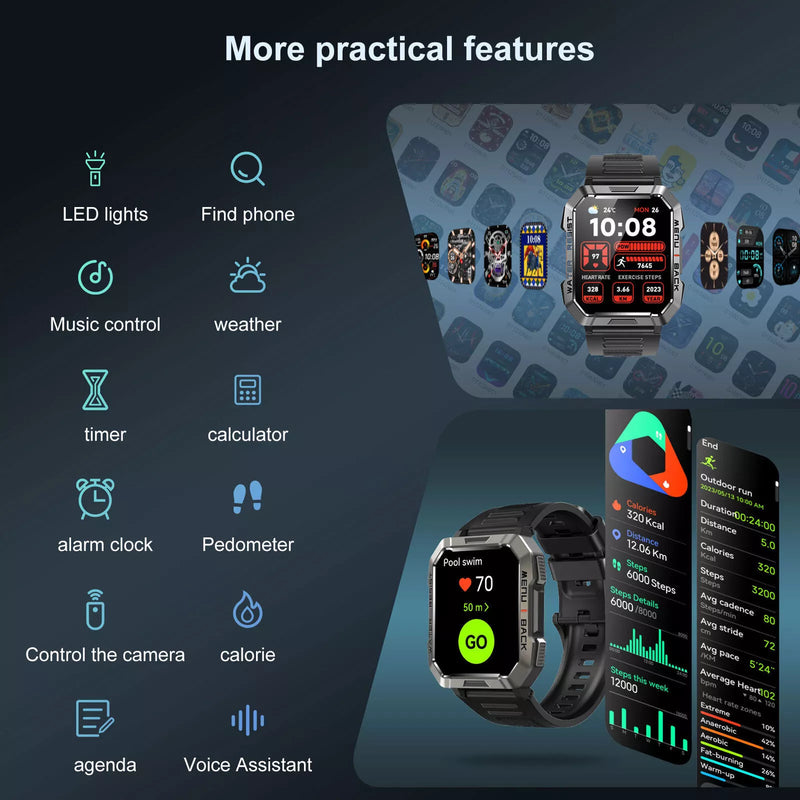 Rugged Smartwatch for Adventurers - TrailMate
