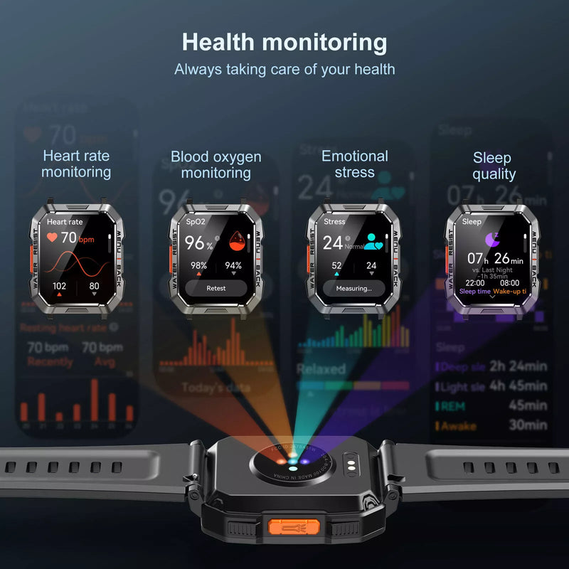 Rugged Smartwatch for Adventurers - TrailMate