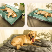 Orthopedic Dog Cushion with Removable Cover - SnuggleRest