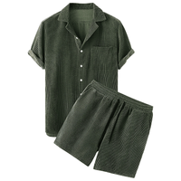 Two-piece men's velour summer set – Fabio