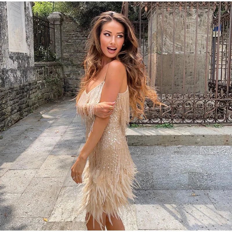Zomerjurk met Glitters - Lina