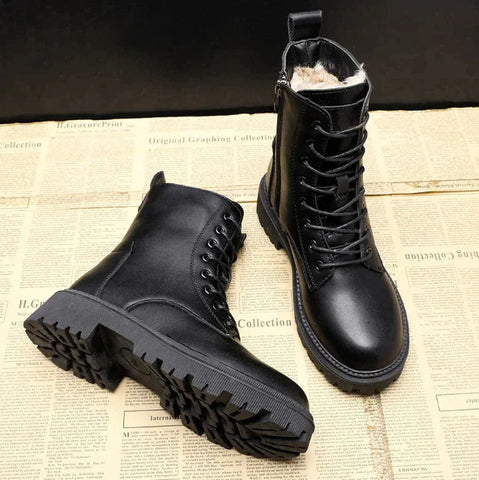 Trendy Black Women's Winter Boots - Yara