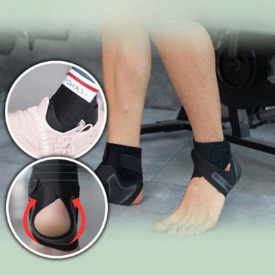 Compression Ankle Brace with Cross Support – FlexGuard Pro