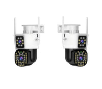 Set of 2 Security Cameras with Dual Lens – DualGuard Max 2-Pack