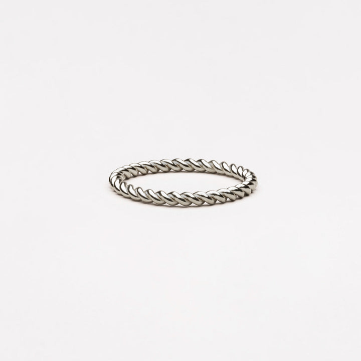 Twisted Ring with Symbolism - Tessa