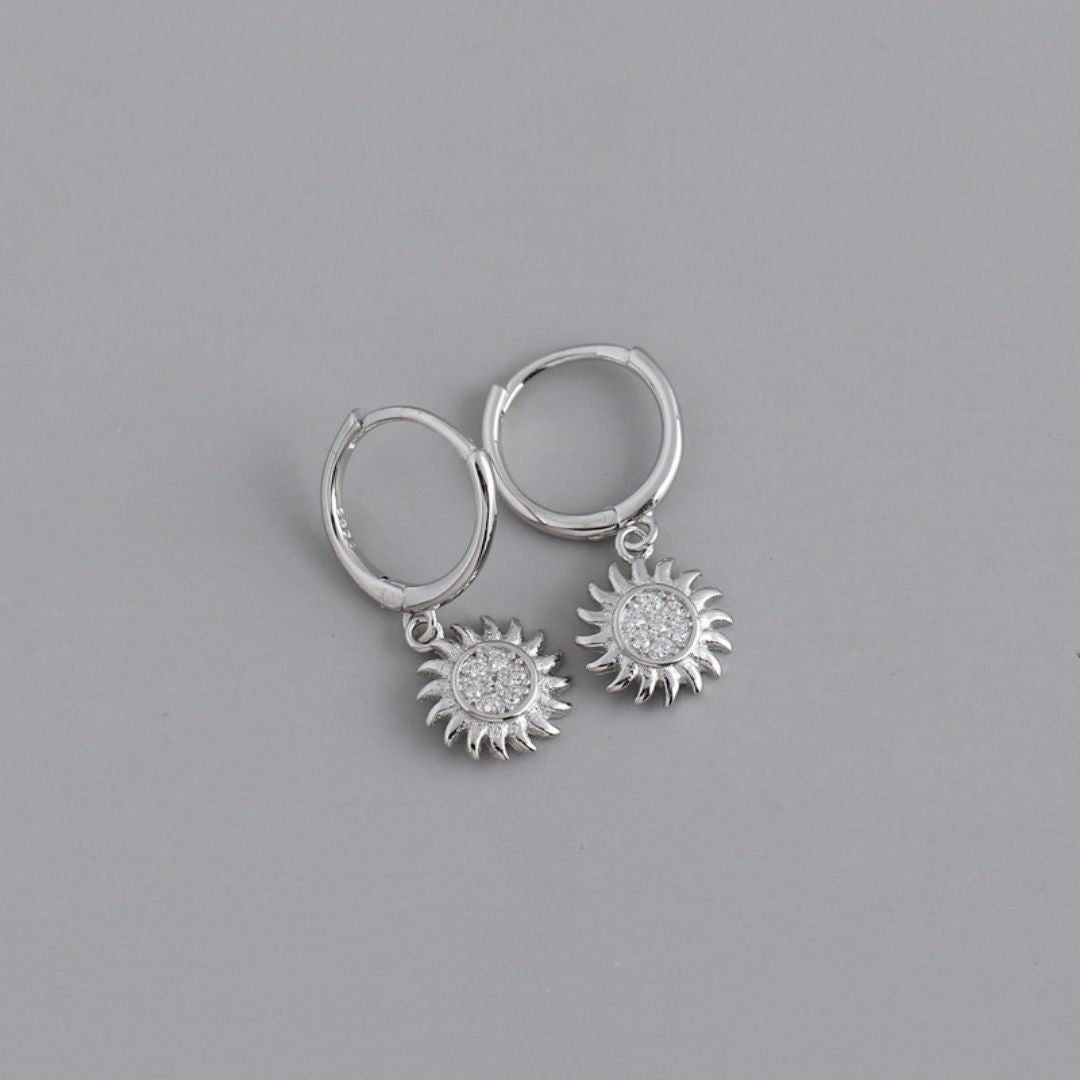 Stylish Sun Earrings for Women - Elara