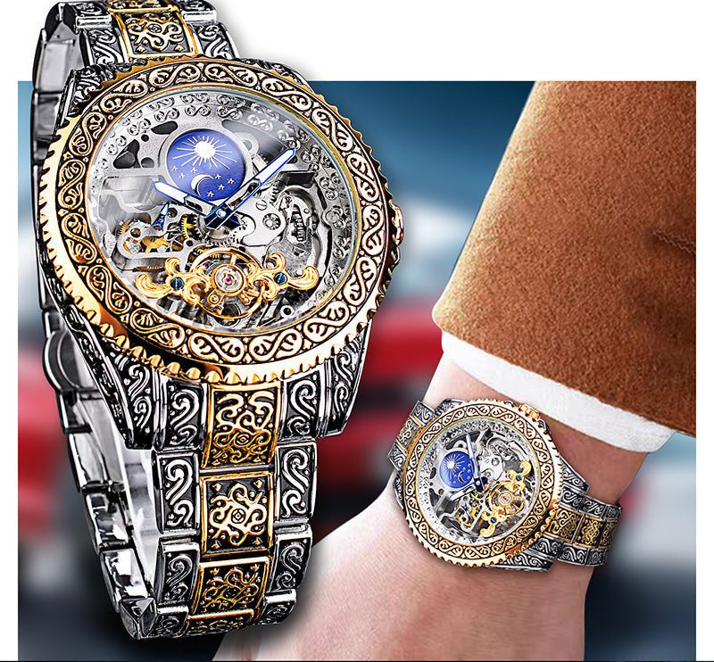 Skeleton Mechanical Men's Watch – Valtor