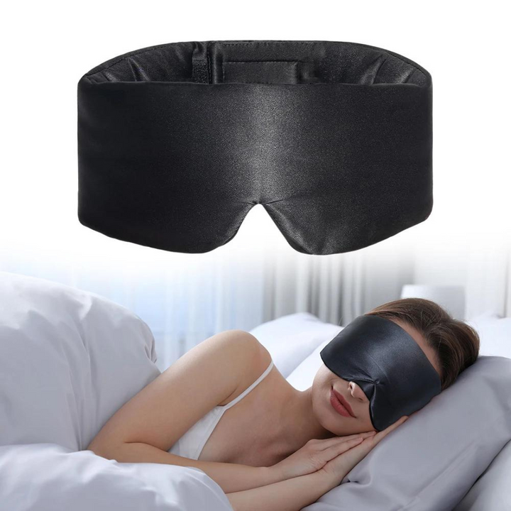 Luksusowa Jedwabna Maska na Oczy do Spania - SilkDream