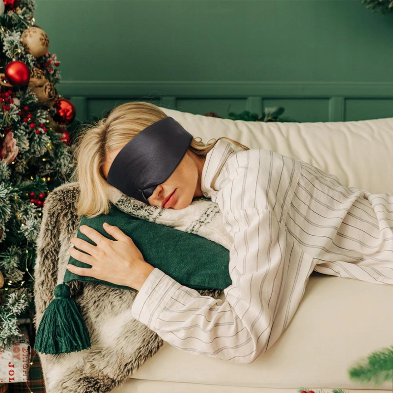 Luksusowa Jedwabna Maska na Oczy do Spania - SilkDream
