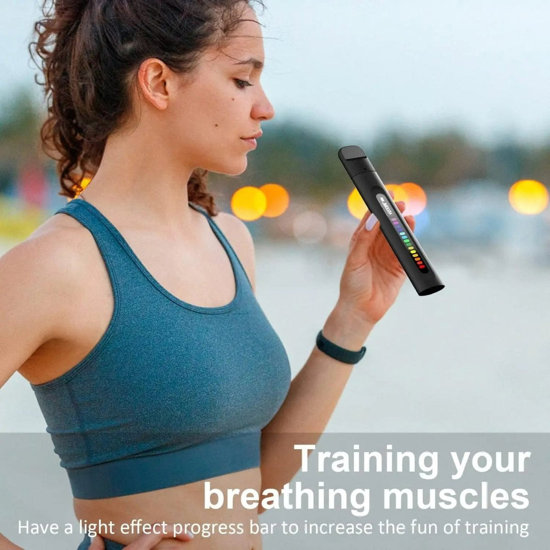 Inteligentny trenażer oddechu do treningu mięśni oddechowych - BreathBoost