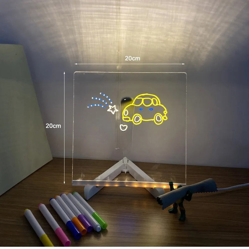 Screen-Free LED Drawing Board for Creative Kids - LumoPad