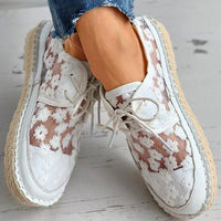 Embroidered Floral Shoes with Supportive Footbed – Lucine