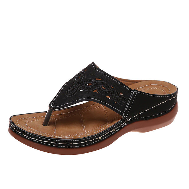 Orthopedic Massage Sandals with Wedge Sole – Soraya
