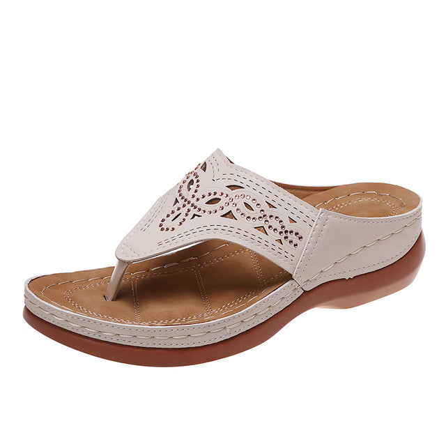 Orthopedic Massage Sandals with Wedge Sole – Soraya