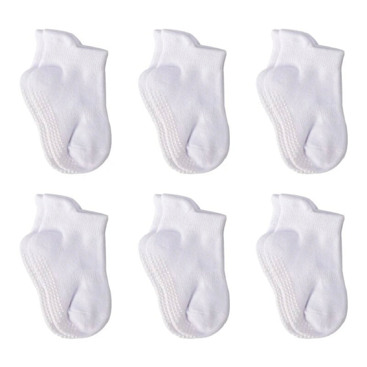 6 Pairs of Non-Slip Baby Socks – Finn