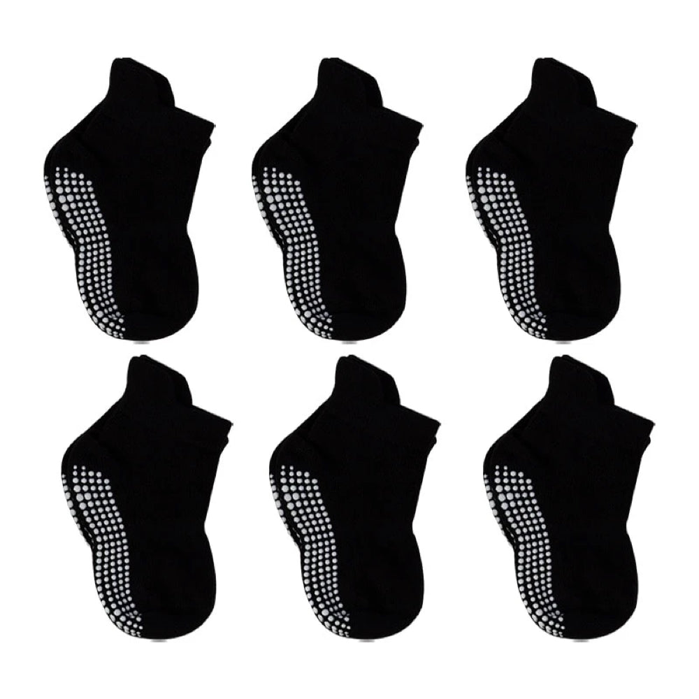 6 Pairs of Non-Slip Baby Socks – Finn