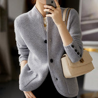 Comfortable Cashmere Women's Cardigan - Isabella