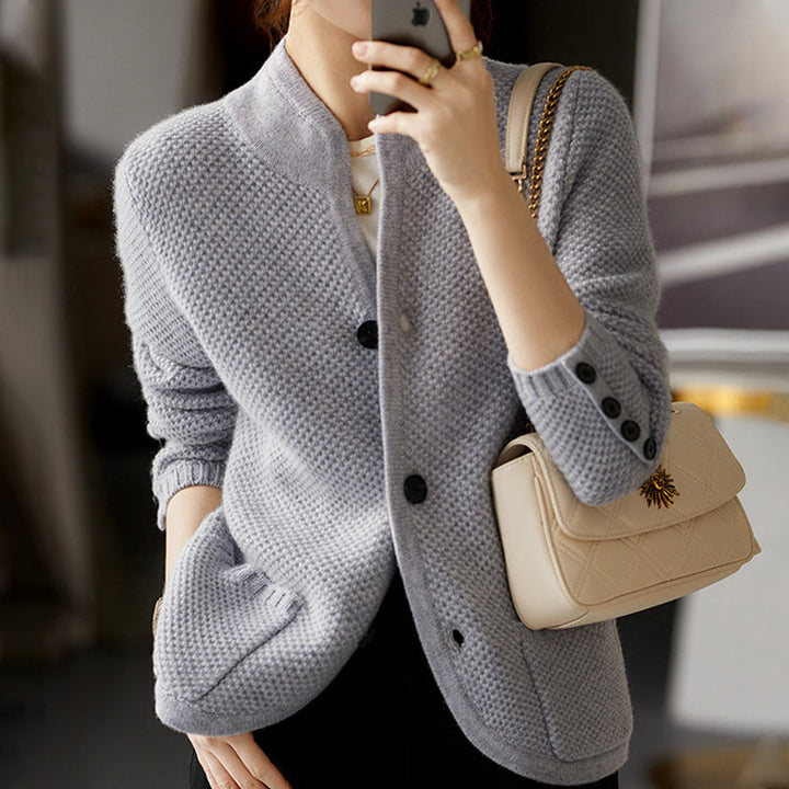 Comfortable Cashmere Women's Cardigan - Isabella