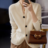 Comfortable Cashmere Women's Cardigan - Isabella