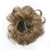 Messy Clip-in Bun with Side Clip – Elina