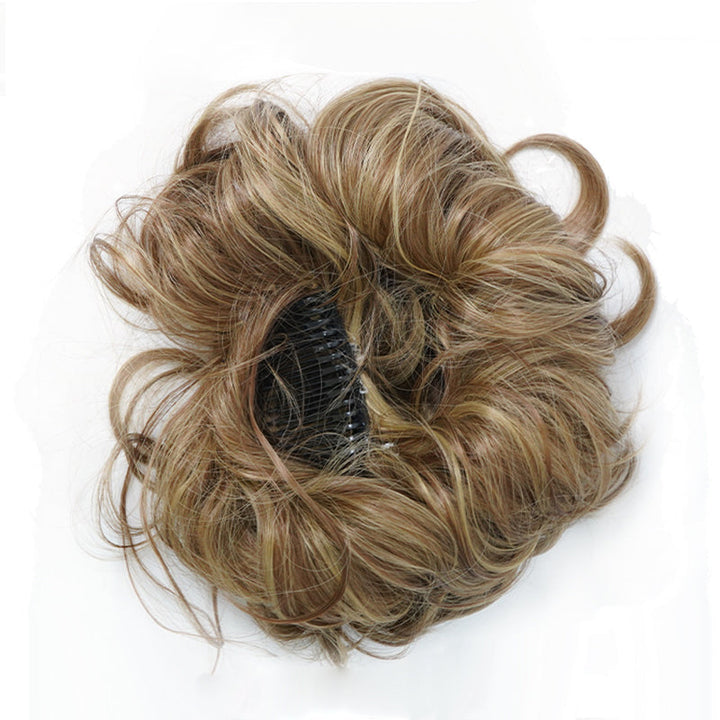 Messy Clip-in Bun with Side Clip – Elina
