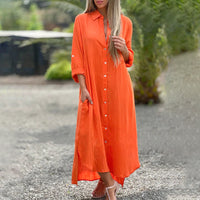 Light polo shirt dress for women – Marlene