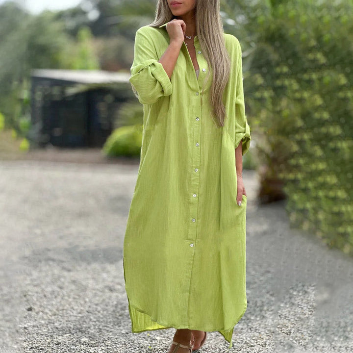 Light polo shirt dress for women – Marlene