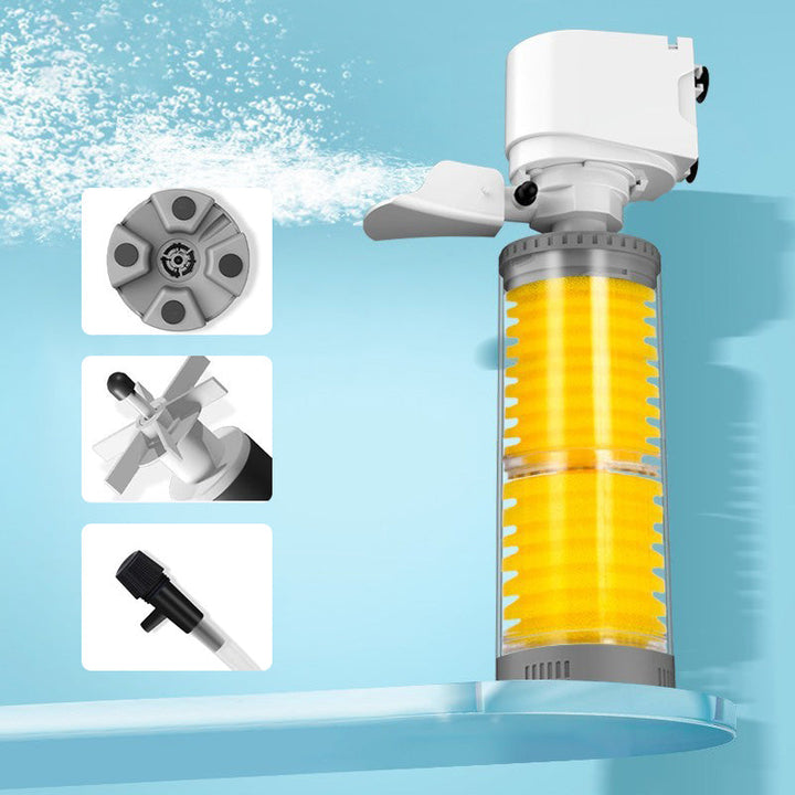 Silent Electric Aquarium Filter – AquaSilence