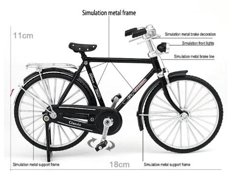 DIY Scale Model Bicycle - RetroCycle